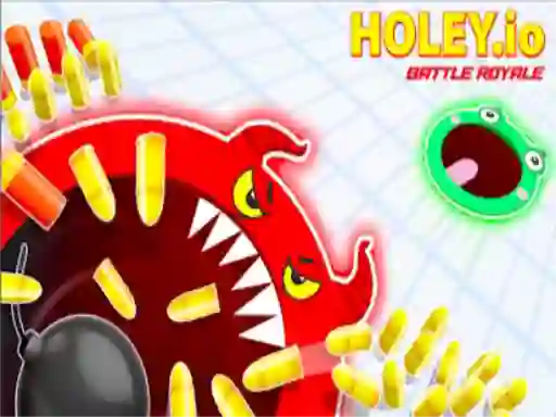 Permainan Holey.io battle royale secara online
