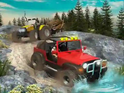 Permainan Offroad 4x4 Driving Jeep secara online