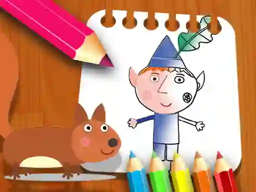 Permainan Ben Hollys Coloring Book secara online