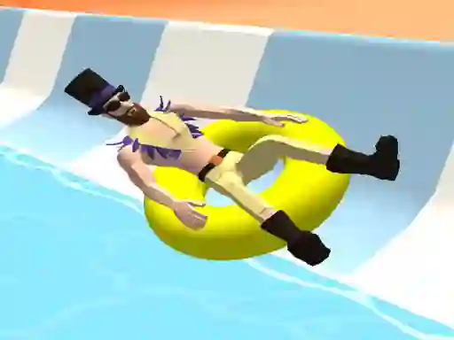 Permainan Aquapark.io Water Slide Park secara online