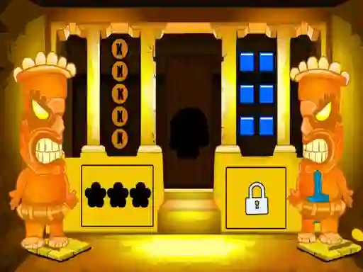 Permainan Tiki Cave Escape secara online