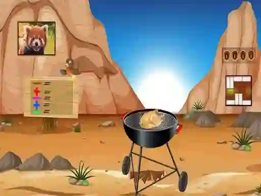 Permainan Grill Chicken Escape secara online