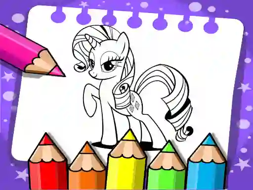 Permainan My Little Pony Coloring Book secara online