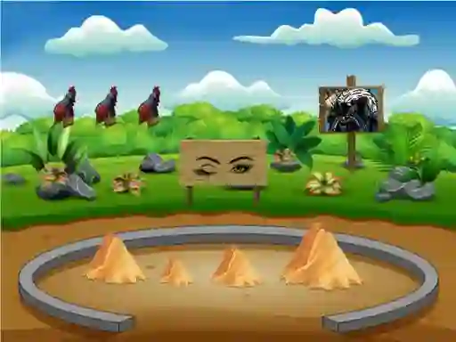 Permainan Find the Ostrich tag secara online