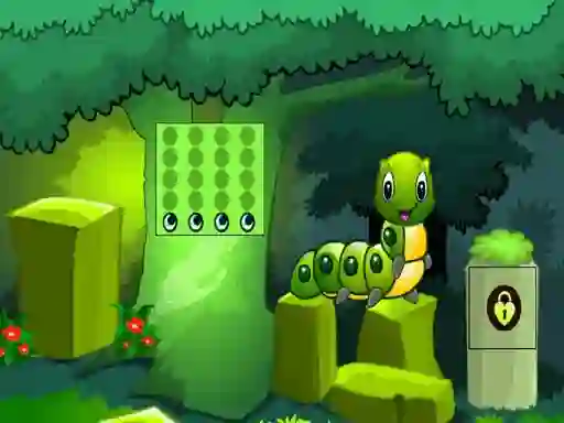 Permainan Caterpillar Forest Escape secara online