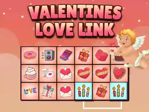 Permainan Valentines Love Link secara online