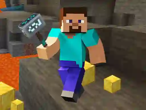 Permainan Minecraft Hidden Golden Blocks secara online