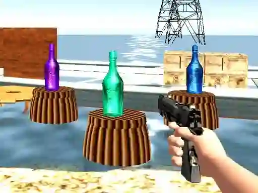 Permainan Bottle Shooter games secara online