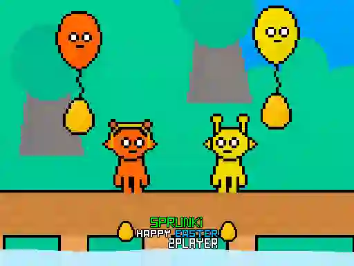 Permainan Sprunki Happy Easter 2Player secara online