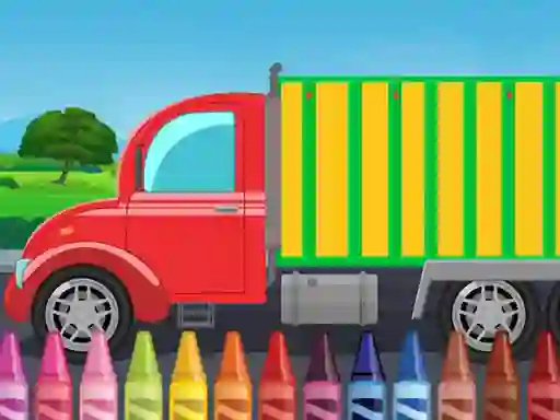 Permainan Truck Coloring secara online