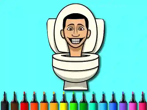 Permainan Color Skibidi Toilet secara online