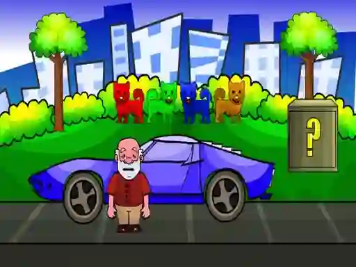 Permainan Find The Old Man's Car Key secara online