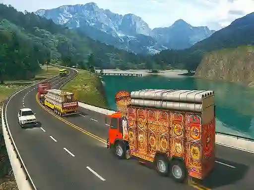 Permainan Indian Cargo Truck Gwadar Port Game secara online