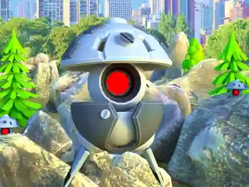 Permainan Player vs Robots secara online