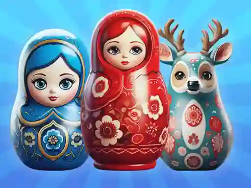 Permainan Sort by Matryoshka Shelves! secara online