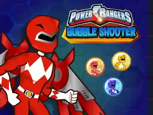 Permainan Power Rangers Bubble Shoot secara online