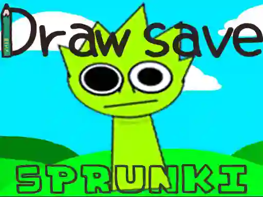 Permainan Sprunki Draw Save Incredibox secara online