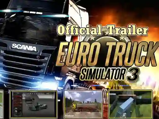 Permainan Euro Truck Drive secara online