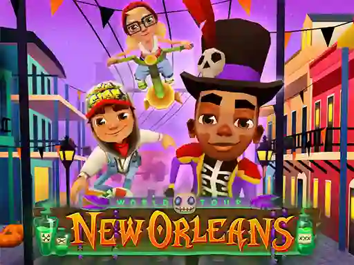 Permainan Subway Surfers New Orleans secara online