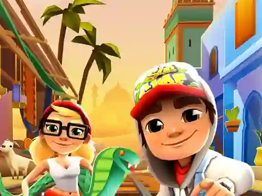 Permainan Subway Surfers World Tour: Marrakesh secara online