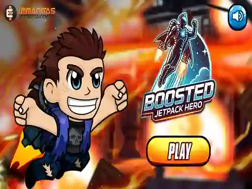 Permainan Boosted Jetpack Hero secara online