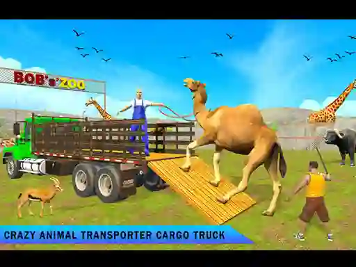 Permainan Zoo Animal Transport Game secara online