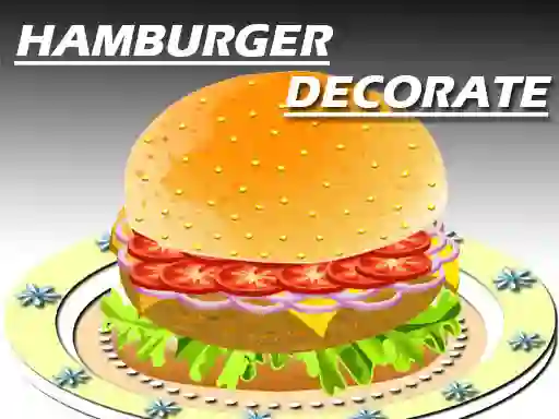 Permainan Hamburger Decorating secara online