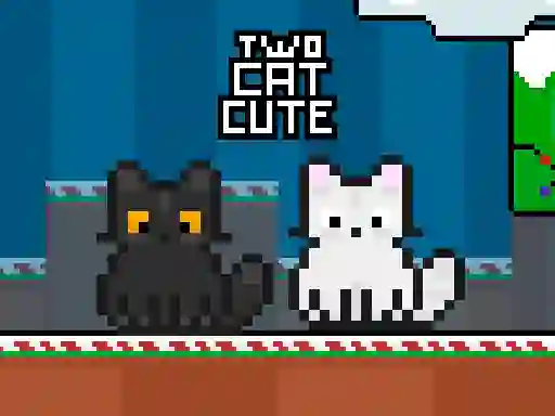 Permainan Two Cat Cute secara online