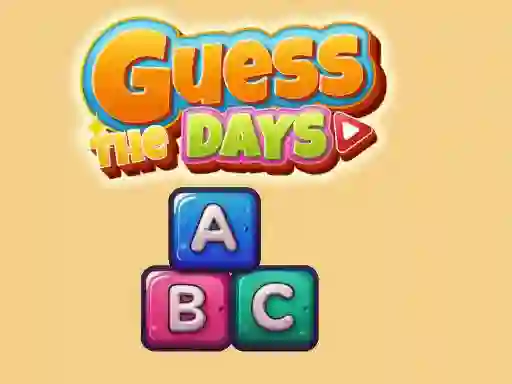 Permainan Guess The Days secara online