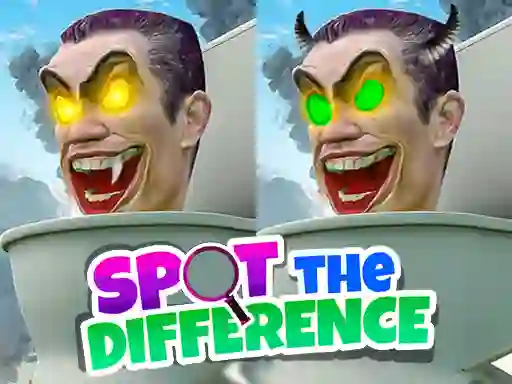 Permainan Skibidi Toilet Spot the Difference secara online