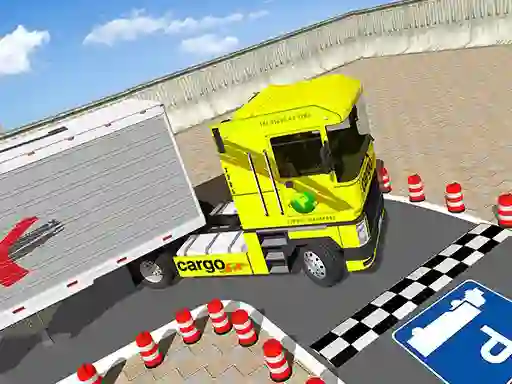 Permainan Cargo Truck Parking 2021 secara online