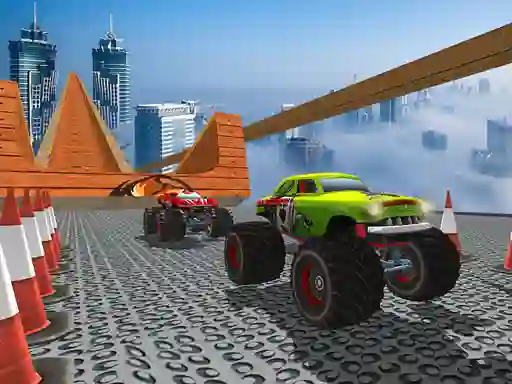 Permainan Monster Truck Ramp secara online