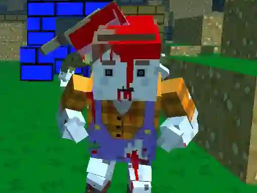 Permainan Pixel Apocalyptic multiplayer sim secara online