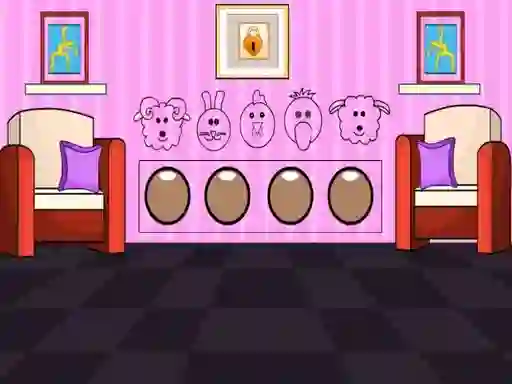 Permainan Hoary House Escape secara online