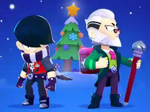 Permainan Brawl Stars Christmas Coloring secara online