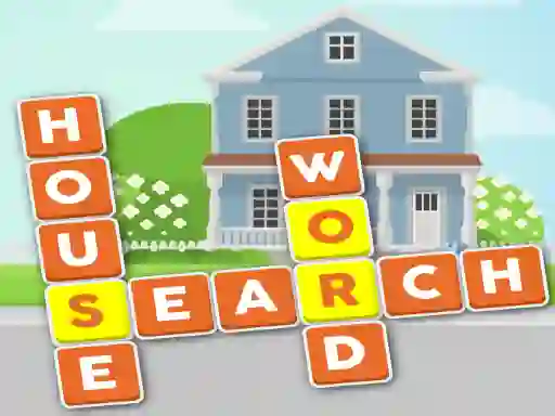 Permainan House Word search secara online