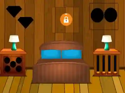 Permainan Log House Escape secara online