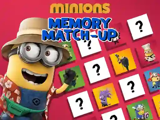 Permainan Minions Memory Match Up secara online