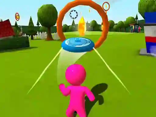 Permainan Frisbee 3D secara online