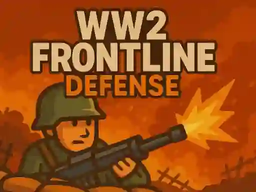 Permainan WW2 Frontline Defense secara online