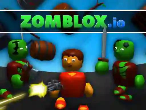 Permainan Zomblox.io secara online