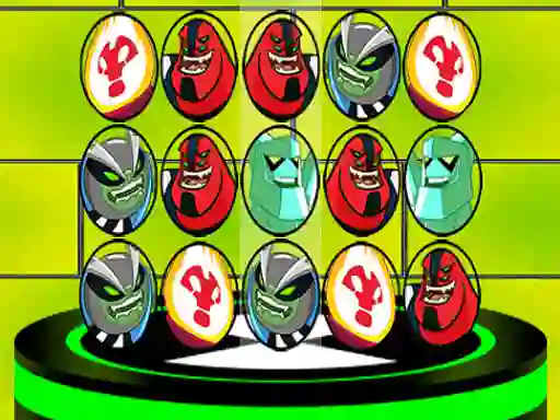 Permainan Ben 10 Match 3 Aliens secara online