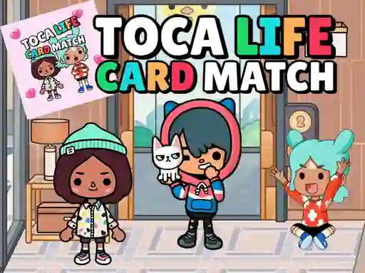 Permainan Toca Life Memory Card Match secara online