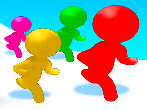 Permainan Stickmen Color Run Switch secara online