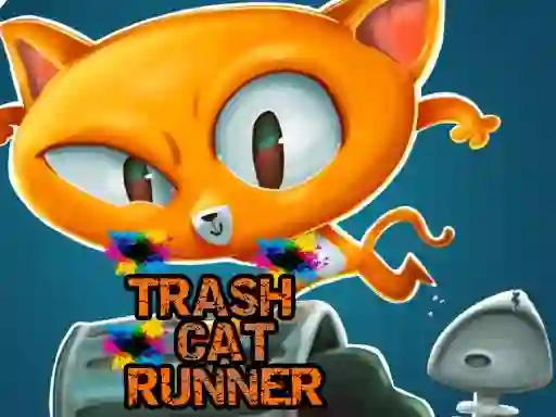 Permainan Trash Cat Runner secara online