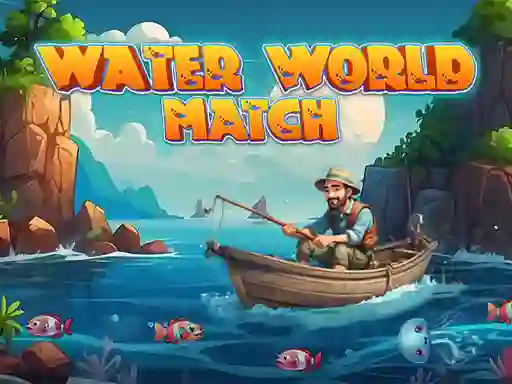 Permainan Water World Match secara online