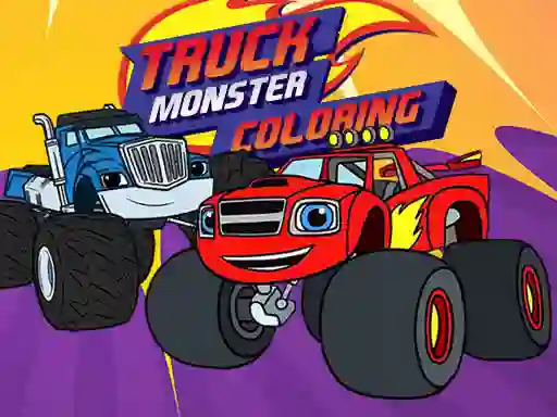 Permainan Baze and the monster machines Coloring Book secara online