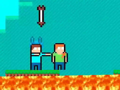 Permainan Pixel Battle Upward secara online
