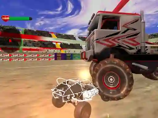 Permainan Crazy Buggy Demolition Derby secara online