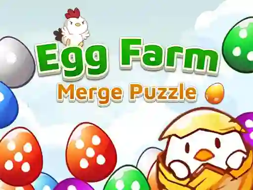 Permainan Egg Farm Merge Puzzle secara online